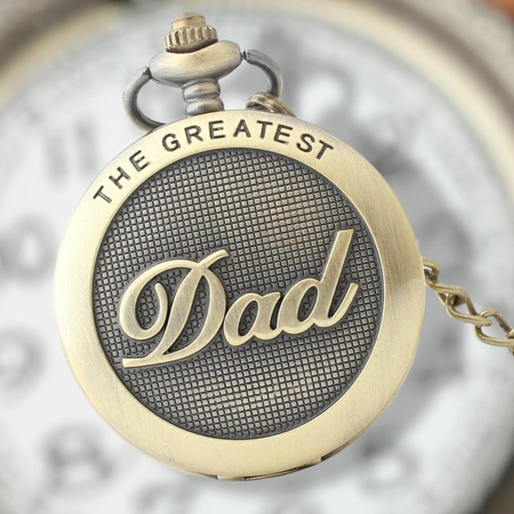 Dad Pocket Watch NEW Gift for Father Birthday Christmas - Picture 1 of 3